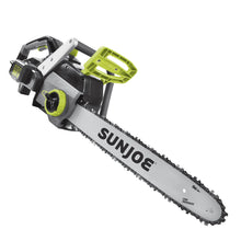 Load image into Gallery viewer, Sun Joe iON100V-18CS-CT 100-Volt iONPRO Cordless Brushless Handheld Chain Saw | 18-Inch | Tool Only