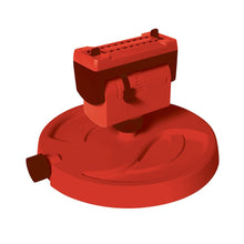 Load image into Gallery viewer, Aqua Joe AJ-OSPR20-RED 20-Nozzle Max Coverage Adjustable Gear Driven Oscillating Sprinkler on Sled Base (RED)