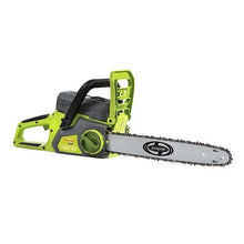 Load image into Gallery viewer, Sun Joe iON16CS-RM 40-Volt iONMAX Cordless Chain Saw Kit | 16-Inch | Brushless Motor | W/ 4.0-Ah Battery and Charger (Certified Refurbished)