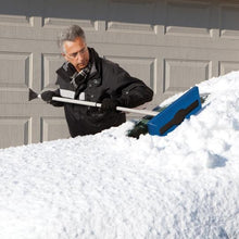 Load image into Gallery viewer, Snow Joe Telescoping Snow Broom with Ice Scraper (Certified Refurbished)