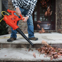 Load image into Gallery viewer, Sun Joe SBJ606E-GA-RED-RM 4-in-1 Electric Blower | 250 MPH | 14 Amp | Vacuum | Mulcher | Gutter Cleaner (Red) (Certified Refurbished)