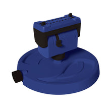 Load image into Gallery viewer, Aqua Joe AJ-OSPR20-SJB 20-Nozzle Max Coverage Adjustable Gear Driven Oscillating Sprinkler on Sled Base (Blue)