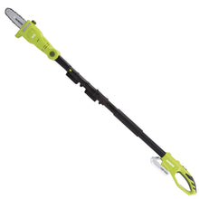 Load image into Gallery viewer, Sun Joe 24V-PS8-LTE 24-Volt iON+ Cordless Telescoping Pole Chainsaw Kit | 8-Inch | W/ 2.0-Ah Battery and Charger
