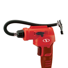 Load image into Gallery viewer, Sun Joe AIRJ24C-RED Portable Digital Cordless Air Compressor with Nozzle Adapters and Case | 24-Volt | 2.0-Ah (Red)
