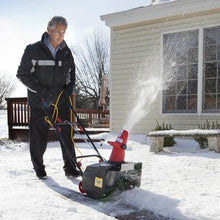 Load image into Gallery viewer, Snow Joe Max 18-Inch 13.5-Amp Electric Snow Thrower with Light in RED (Refurbished A)
