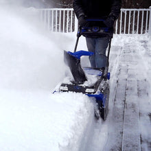 Load image into Gallery viewer, Sun Joe iON100V-POWERUP-BDL 100-Volt iONPRO POWERUP Bundle | W/ 100-Volt Snow Blower Kit, Lawn Mower, and Chainsaw
