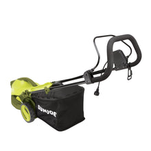 Load image into Gallery viewer, Sun Joe MJ404E-360 Electric Lawn Mower | 3-Wheels | 16 Inch | 12 Amp | 360 Degrees Turn Radius
