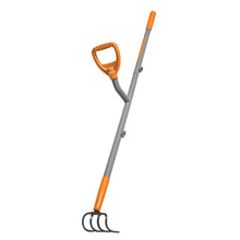 Load image into Gallery viewer, Ergie Systems ERG-CLTV45 Steel Shaft Garden Soil Cultivator | 54-Inch | 4 Tines
