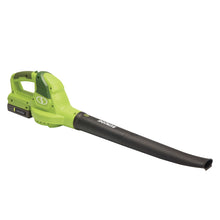 Load image into Gallery viewer, Sun Joe 20ViONLTE-BLW 20-Volt iON Cordless Blower/Sweeper Kit | W/ 2.0-Ah Battery and Charger

